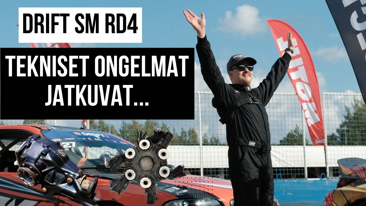 DRIFT SM RD4 - Tekniikkamurheet jatkuvat...