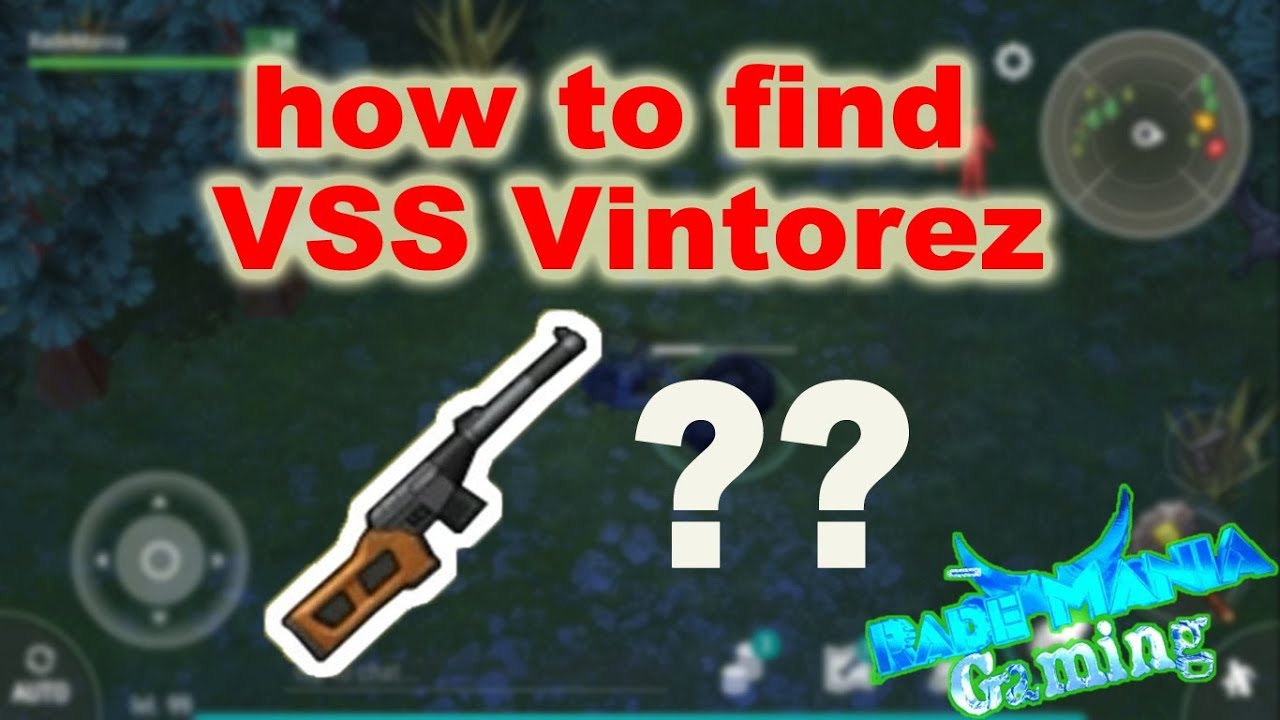 How To Find VSS Vintorez Last Day On Earth Survival. Rade Mania Gaming