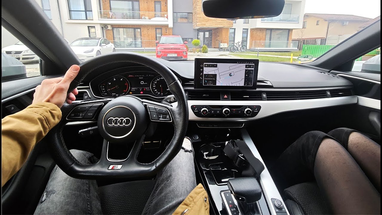 2021 AUDI A4 B9 (8W) Avant 2.0TDI - POV CITY DRIVE