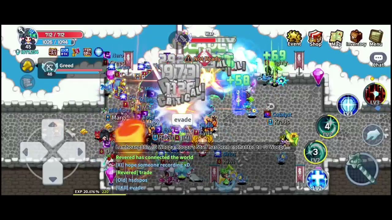 IMO TWOM Caligo Raid Boss Siras VS Lanos Darlene Server