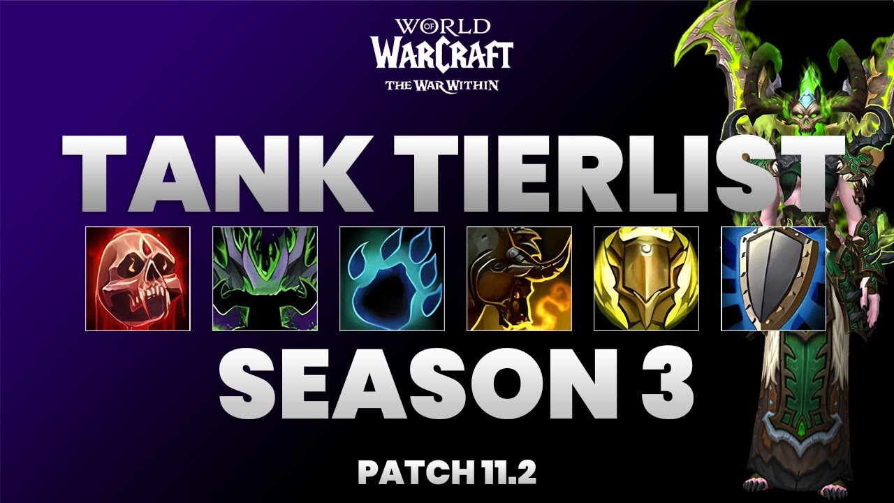 WoW Tank Tier List 11.2 – Ranking all Tanks in TWW Season 3
