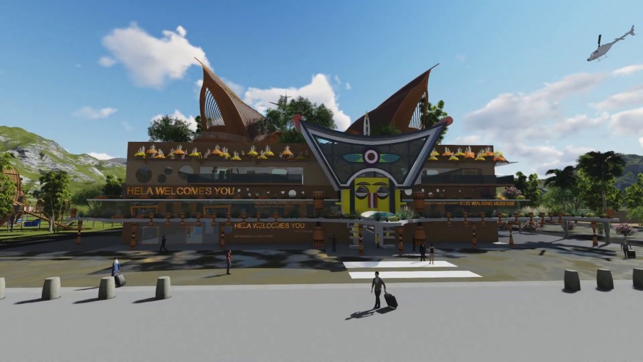 Hela province new Airport Terminal