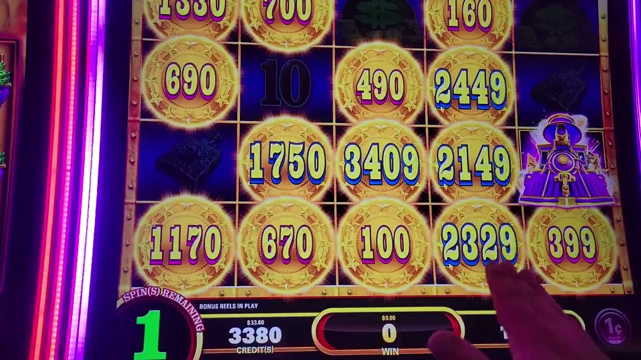 Golden Train Bonus Triggered 