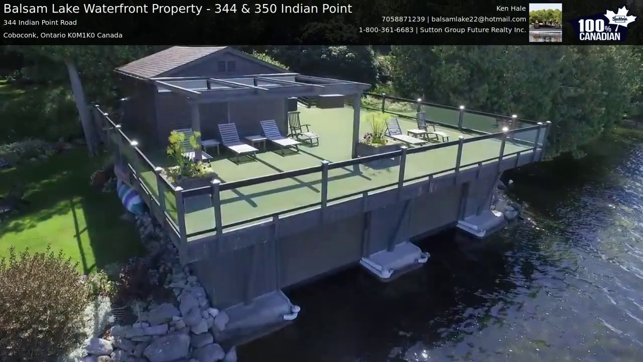 Balsam Lake Waterfront Property - 344 & 350 Indian Point