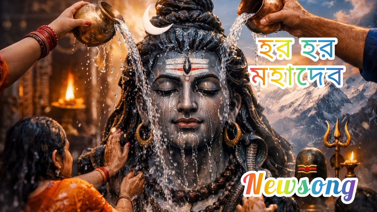 🕉️ শিবের মাথায় জল ঢালার ভক্তিমূলক গান 🕉️