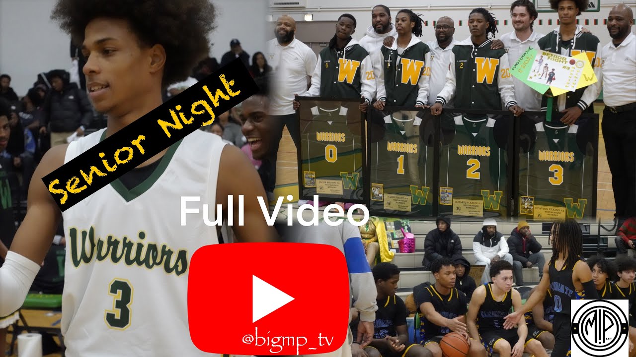 Senior Night: Westinghouse vs Clemente 2026 🏀Season #mptv #highschoolhoops #roadto1ksubs 