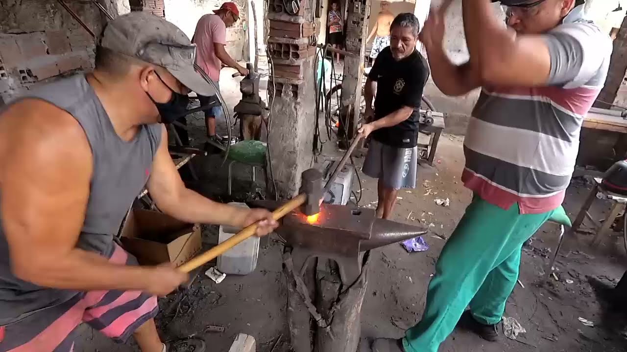 FAZENDO ALAVANCA DO ZERO COM FERRO CINQUENTA
