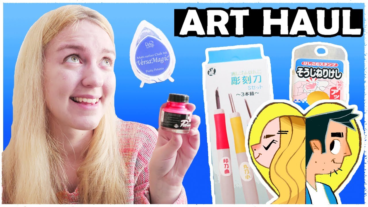 ART & CRAFT SUPPLY HAUL -  Cass Art UK, Japan order & more