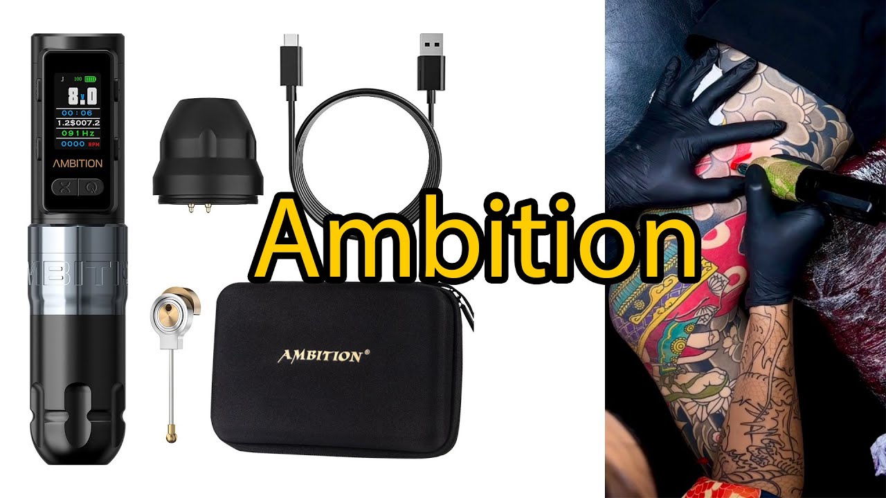 Máy Xăm Pen Ambition Soldier Max | Tasu Studio