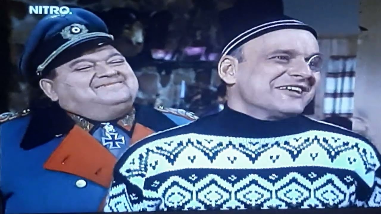 Oberst Klink  und Burkhalter! Ein Käfig voller Helden (mal was zum lachen) :)  #comedy #lachen