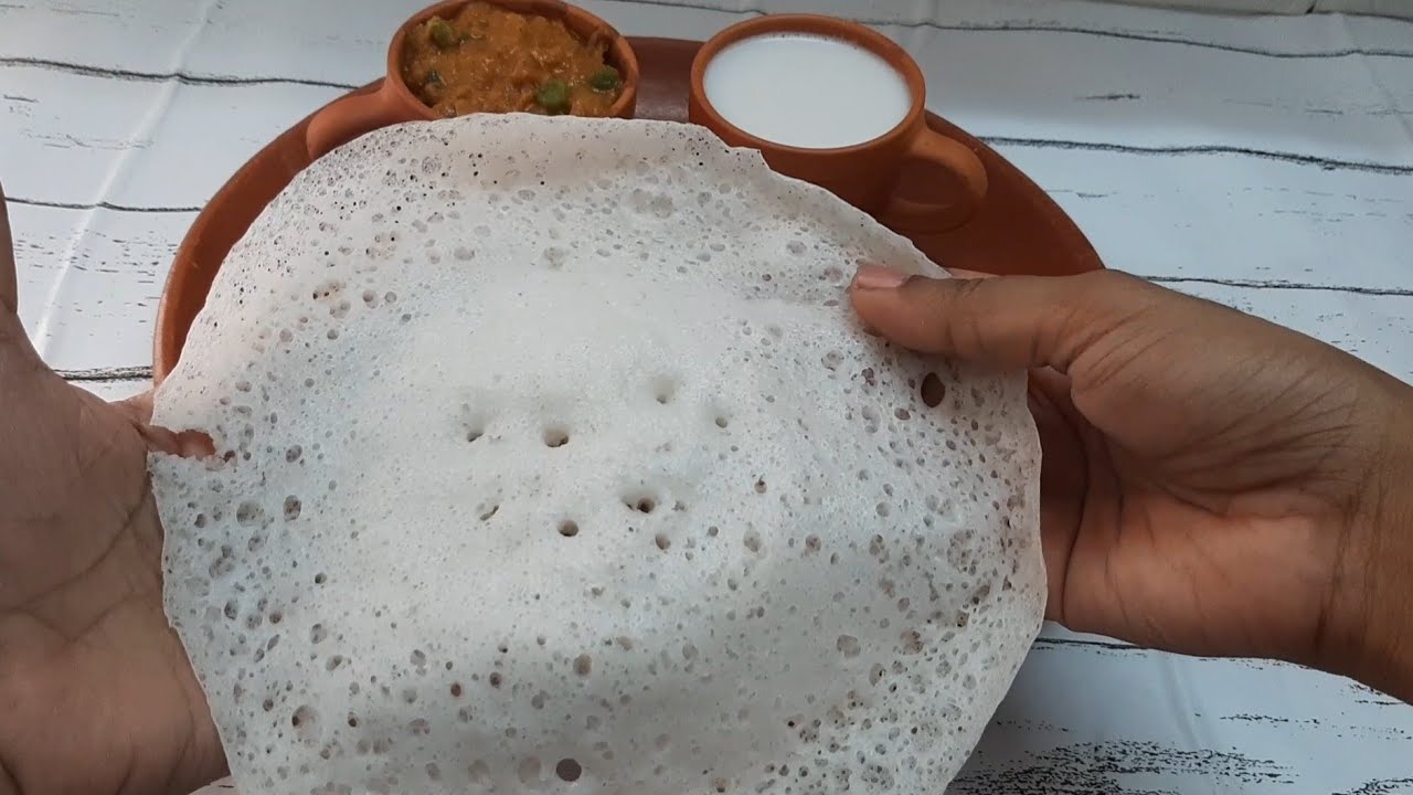 Appam | Vellayappam | Palappam with Yeast |No overnight fermentation | Breakfast Recipe 122