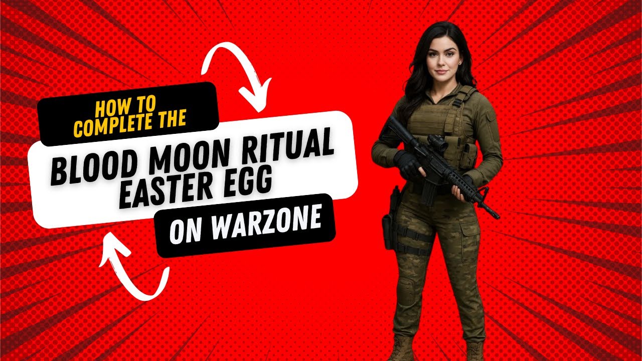 How to Complete the Blood Moon Ritual Easter Egg on Warzone Havens Hollow!
