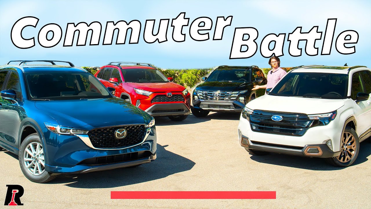 2025 Mazda CX-5 vs Subaru Forester vs Hyundai Tucson vs Toyota RAV4 Comparison / $35k Showdown!