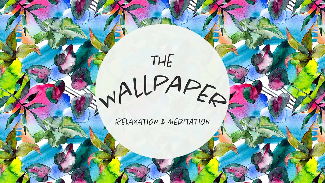 BOTANICAL WALLPAPER | MUSIC FOR MEDITATION | RELAXING MUSIC | MUSIC FOR SLEEP | CALM MUSIC