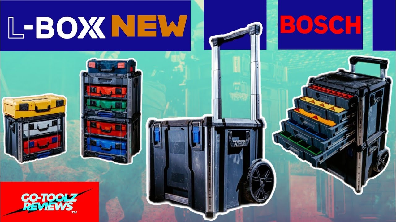 New! L-BOXX Contractor storage system #boschtools #toolstorage 