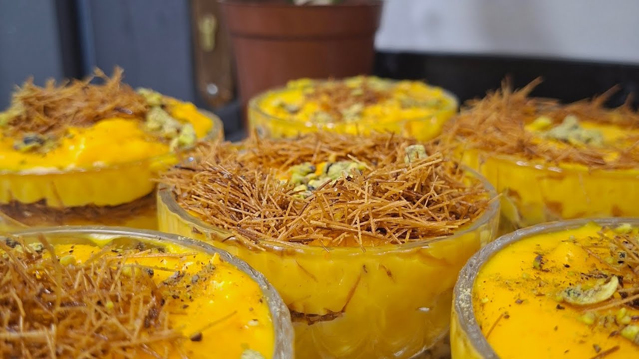 شعرية باكستانية مع كاسترد! 🍮 