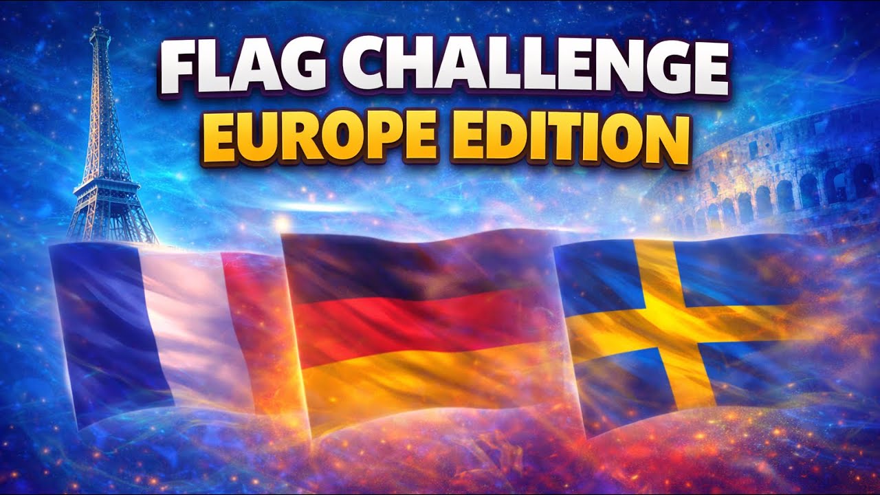Your Europe Trip Starts Here ✈️ | Guess All 44 Flags
