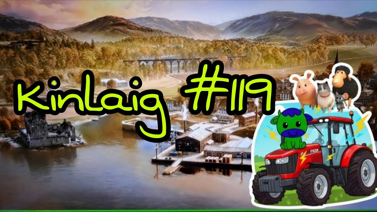FS25 -Kinlaig #119 Am luat si ultimi baloti ramasi de la vecinu 😁