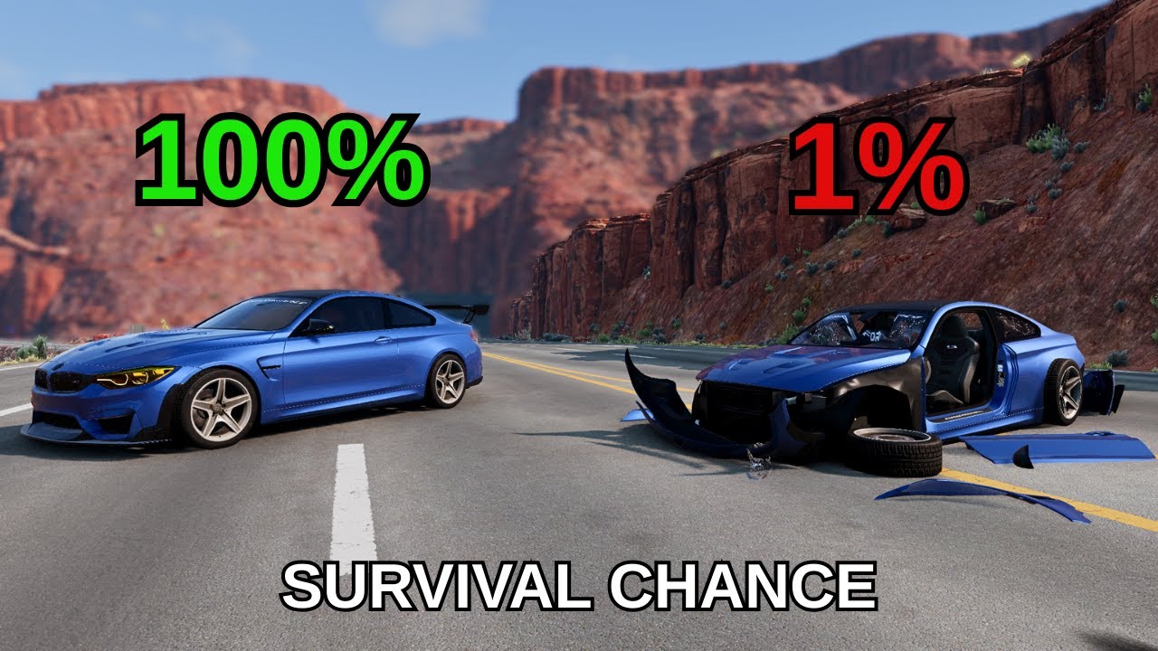 Realistic Survival Chance Crashes #10 | BeamNG.drive