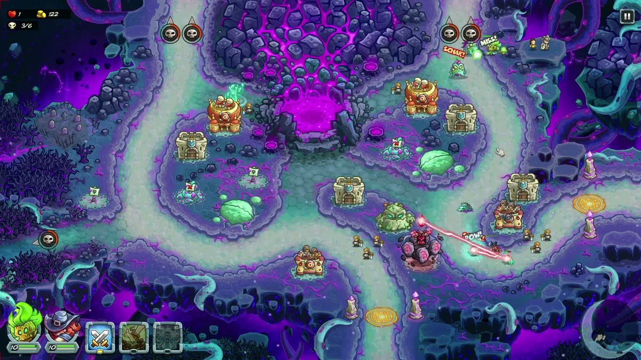 Kingdom Rush 5 Alliance Heroico - 14 Valle de la corrupción (imposible)