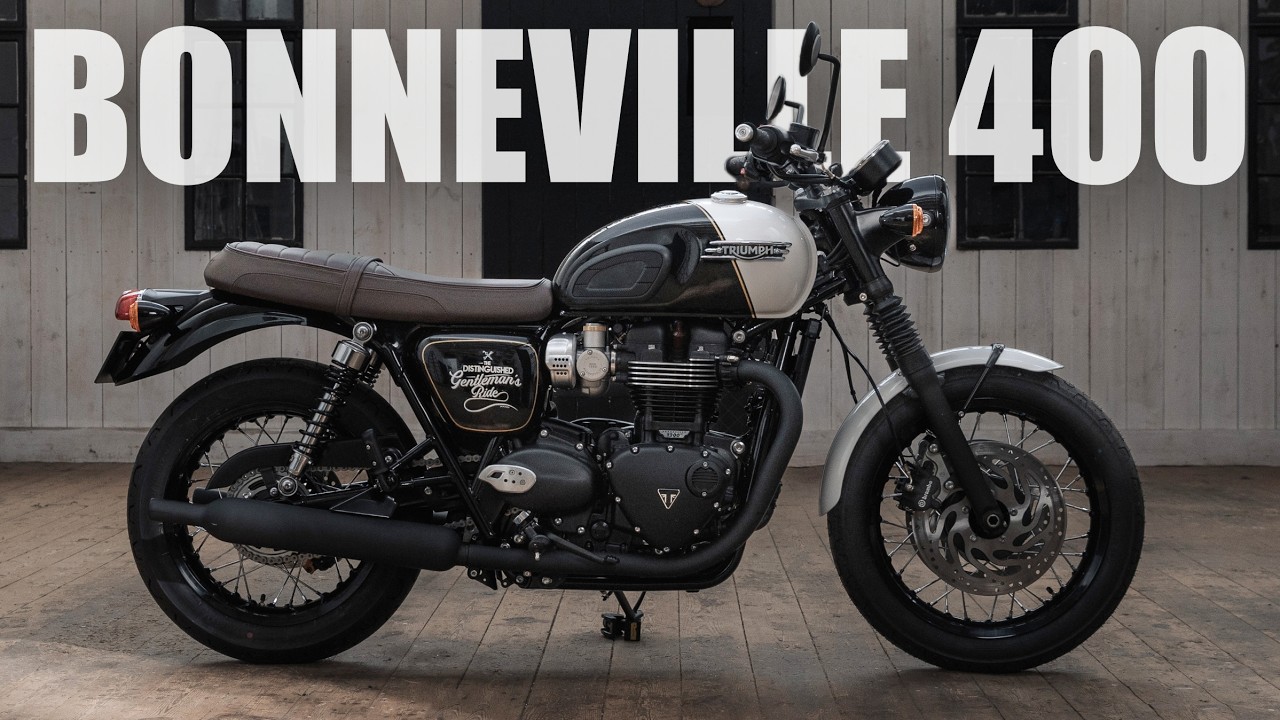 Triumph Bonneville 400 2027 года &mdash; новый ретро-родстер