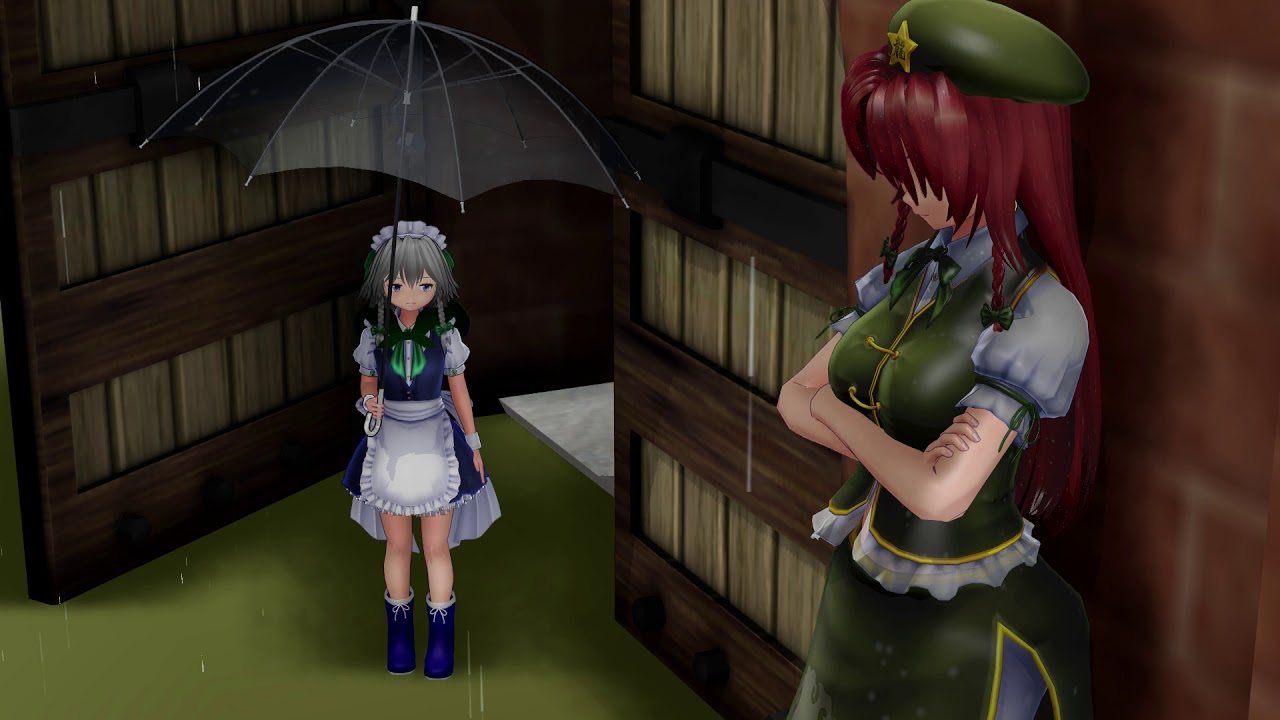 【東方MMD】どろんこさくや