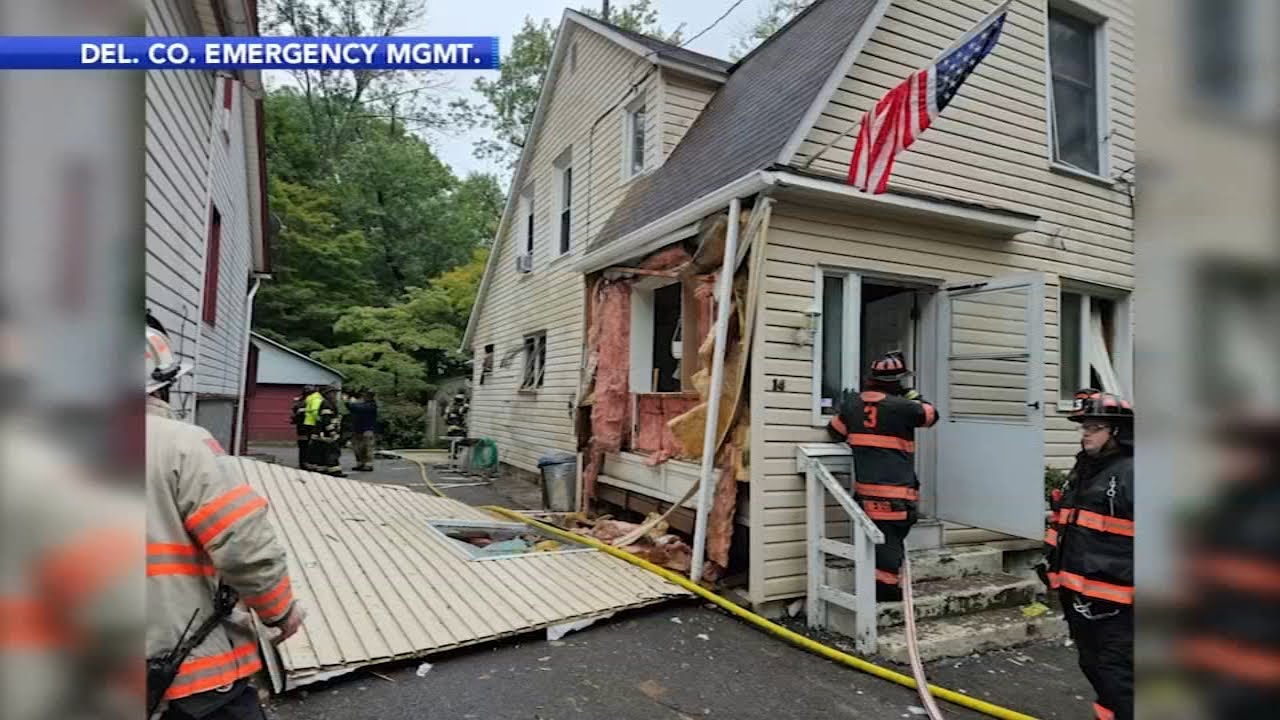 Residents in Delaware County evacuated after natural gas leak causes explosion