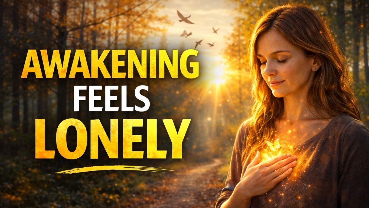 🌟Spiritual Awakening Can Feel Lonely at First | Why Awakening Feels Isolating (But You're Not Alone)