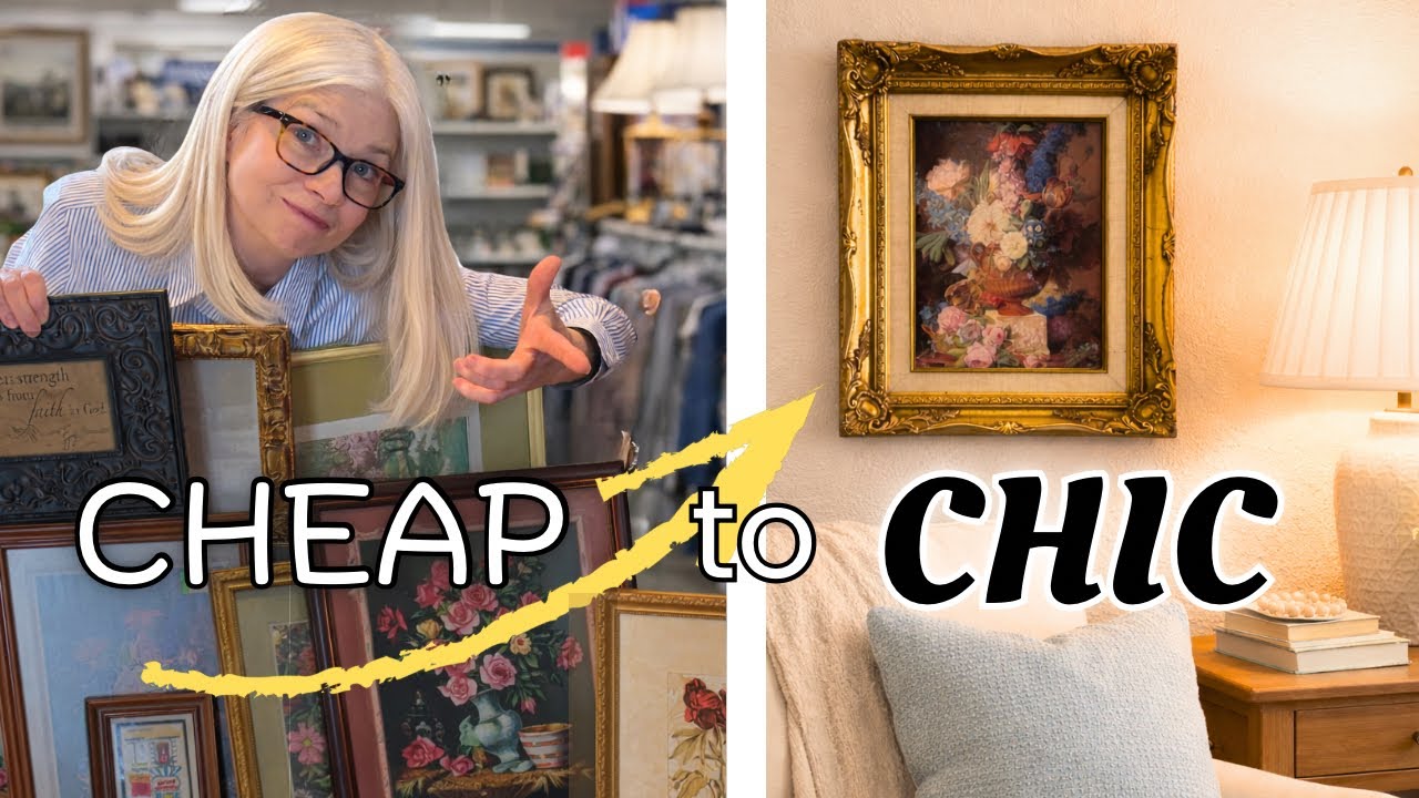 15 DIY Thrift Art Transformations on a Budget