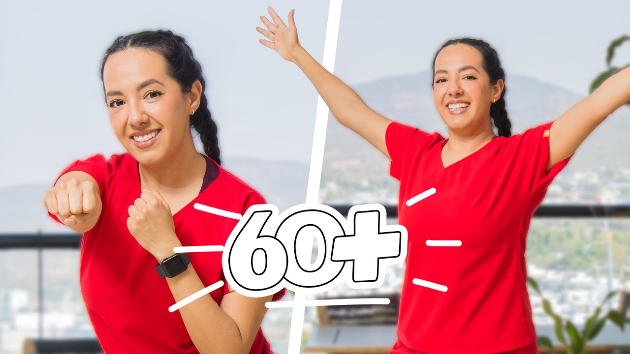 KURZES aber effektives, schonendes Ausdauertraining für Senioren | @MarianaPhysio