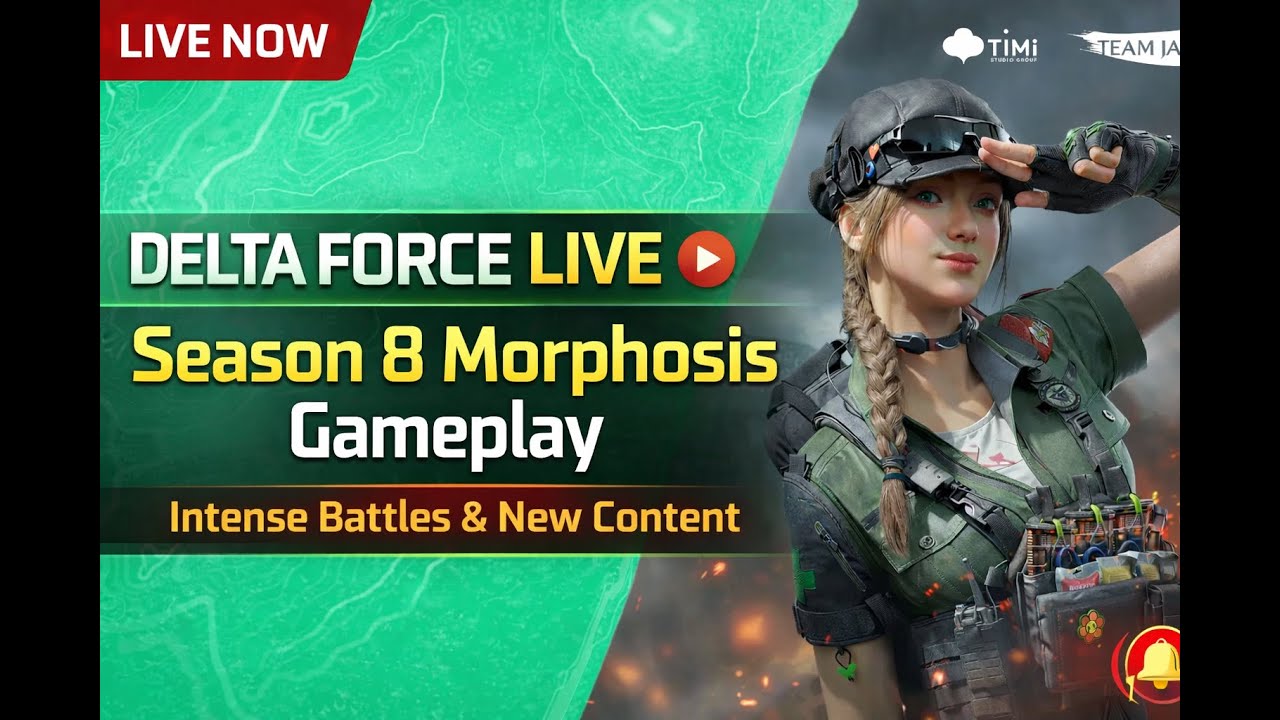 DELTA FORCE LIVE 🔴 | Season 8 Morphosis Gameplay | Intense Battles & New Content