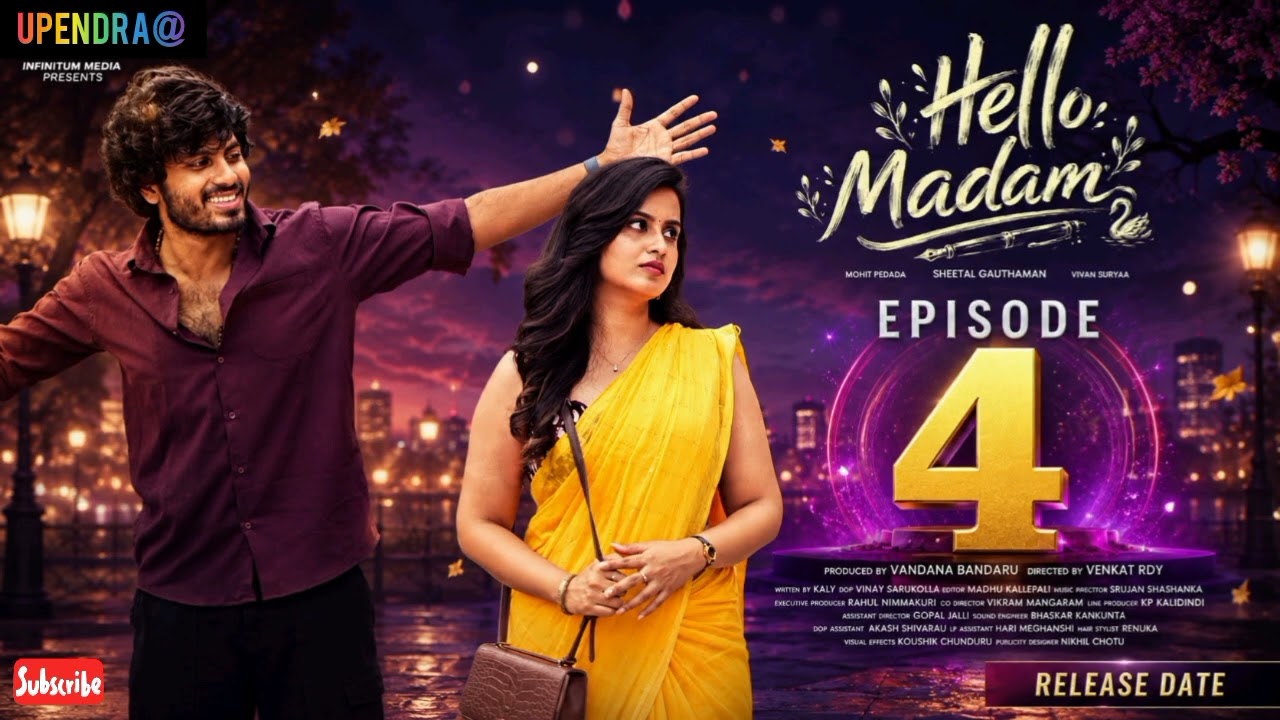 Hello Madam | Episode 4 | Sheetal Gauthamam | Mohit Pedada | Telugu Webseries | Vivan | Updates Uppi