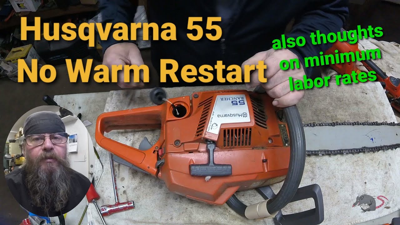 Husqvarna 55 Жалоба: нет горячего перезапуска