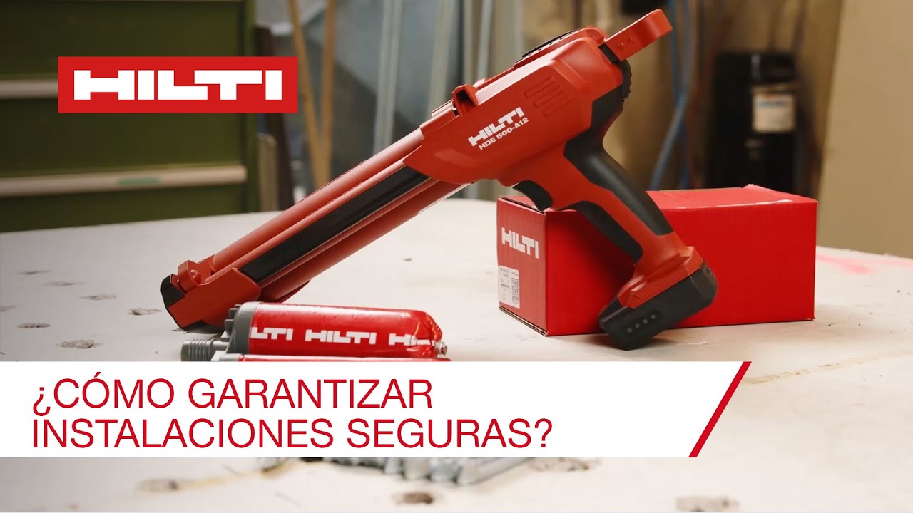 ¿Cómo garantizar instalaciones seguras con la HDE 500-A12?