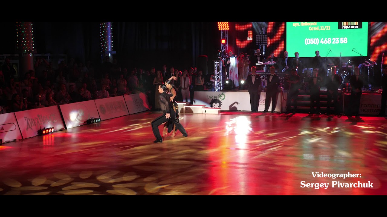 Чемпіони світу Morten Lowe & Roselina Doneva на POLTAVA DANCE FESTIVAL 2018 Rumba