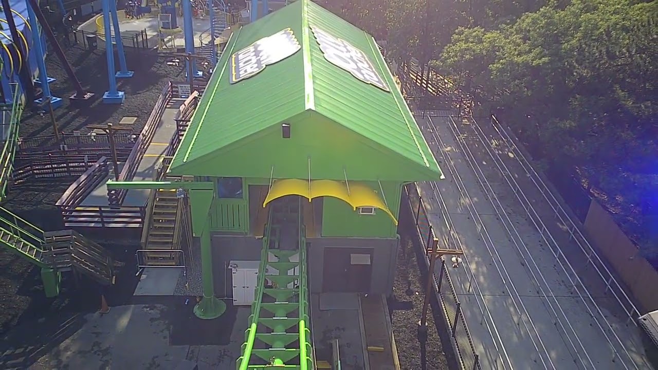 Jolly Rancher Remix front row POV at HersheyPark