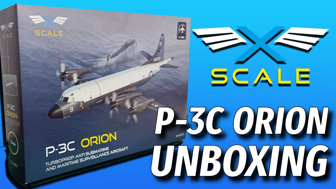 X-Scale Airplane Kit Unboxing Surprise!