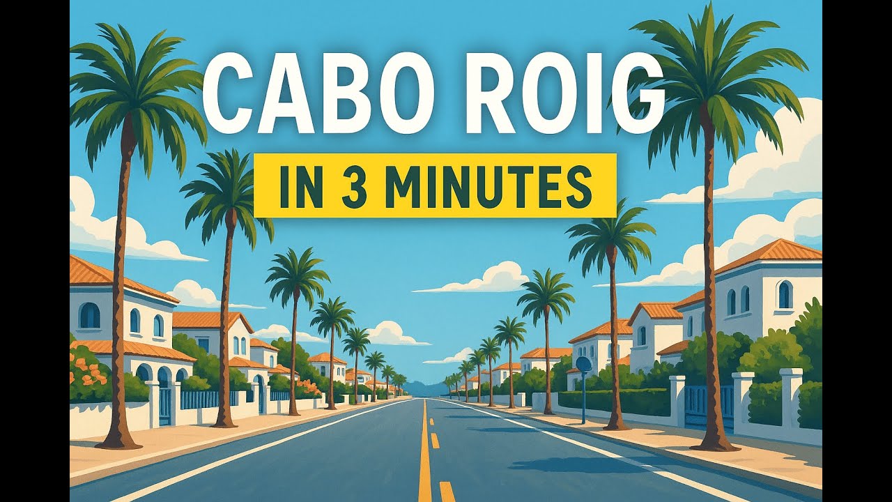 Cabo Roig in 3 Minutes 🇪🇸 | Scenic Costa Blanca Drive (No Talking)