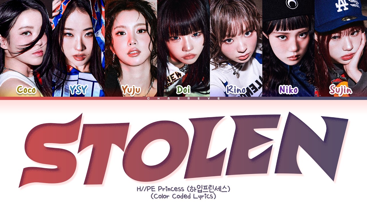 H//PE Princess Stolen Lyrics (Color Coded Lyrics)