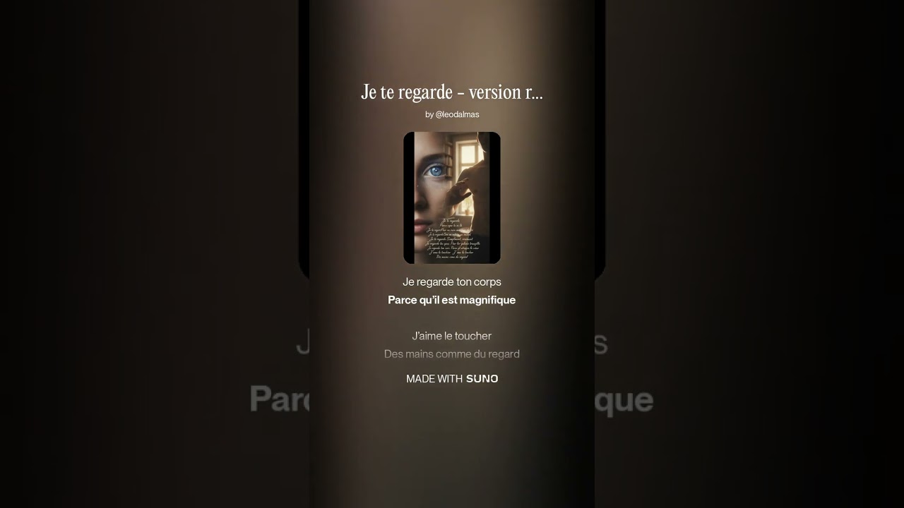 Je te regarde - version rock