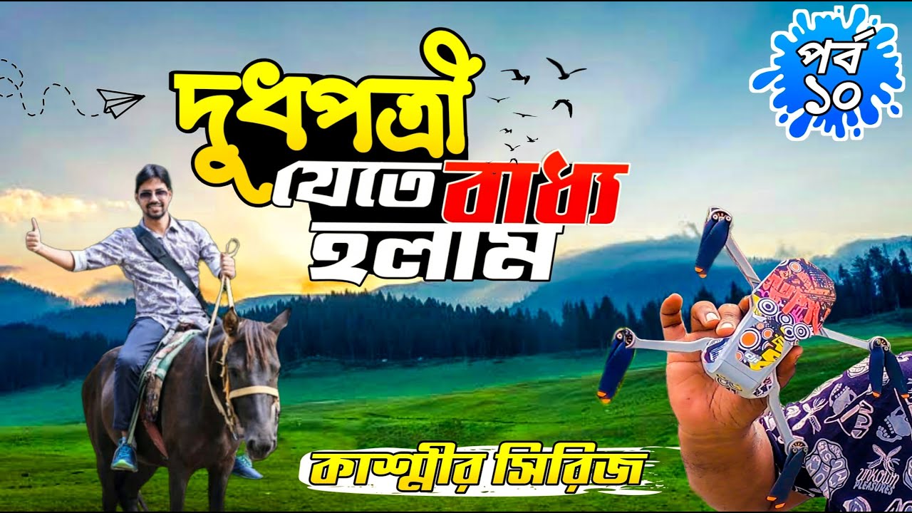 দুধপত্রী 😱 কাশ্মিরের যে স্পটে যেতে বাধ্য হলাম | কাশ্মীরের অফবিট জায়গা | Part 10 | Run With Rajib