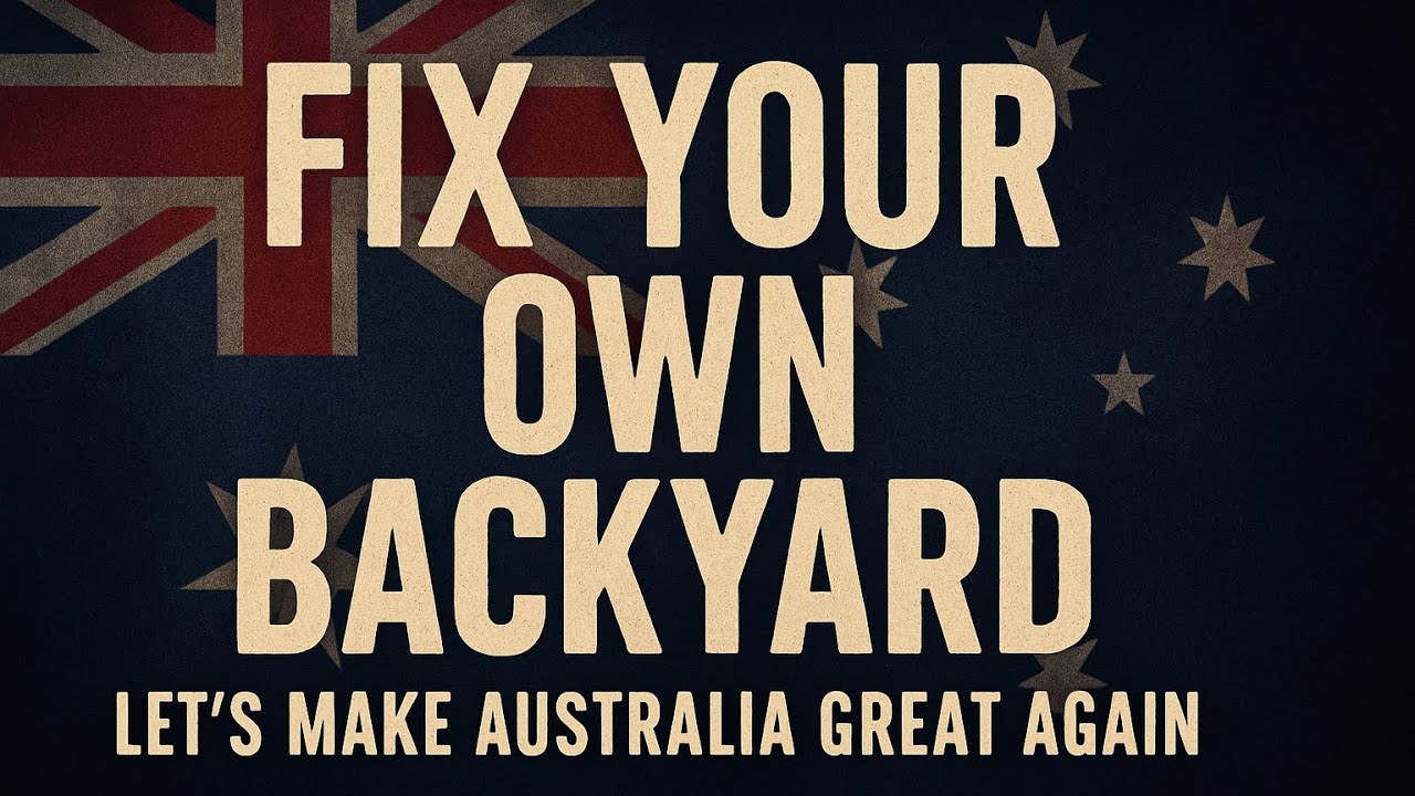 Fix Your Own Backyard Lyric Video 