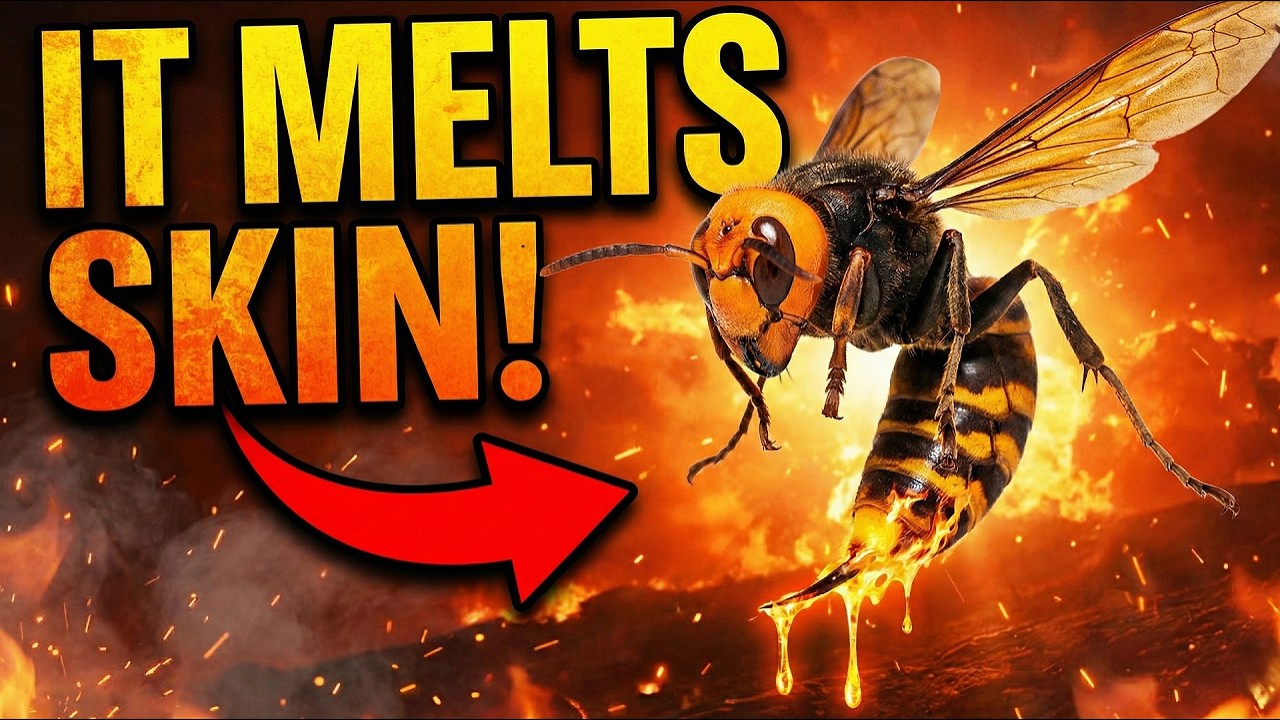 This Hornet’s Venom Actually Melts Skin | The Science of Death