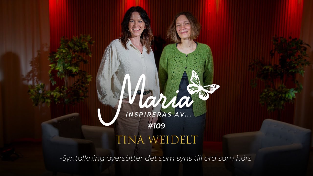 #109 Tina Weidelt - Syntolkning översätter det som syns till ord som hörs