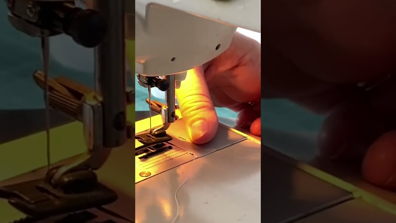 How to thread an Elna lotus sewing machine (vintage model)