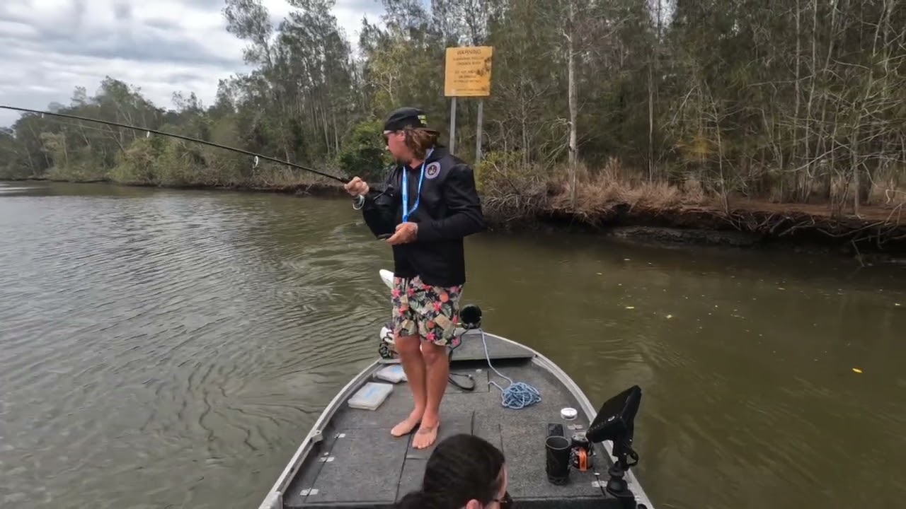 jack fishing maroochy river (I couldn’t stop it)