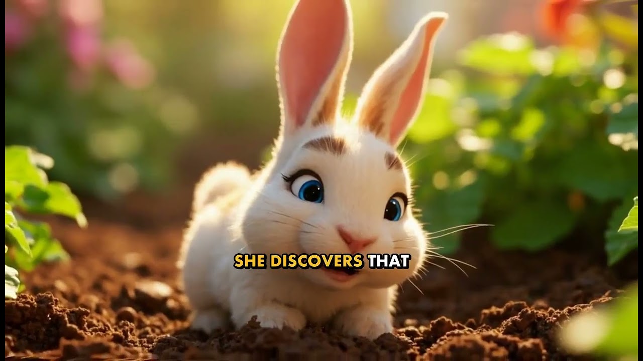 Pip the Bunny's Adventure in the Garden #bunny #rabbit