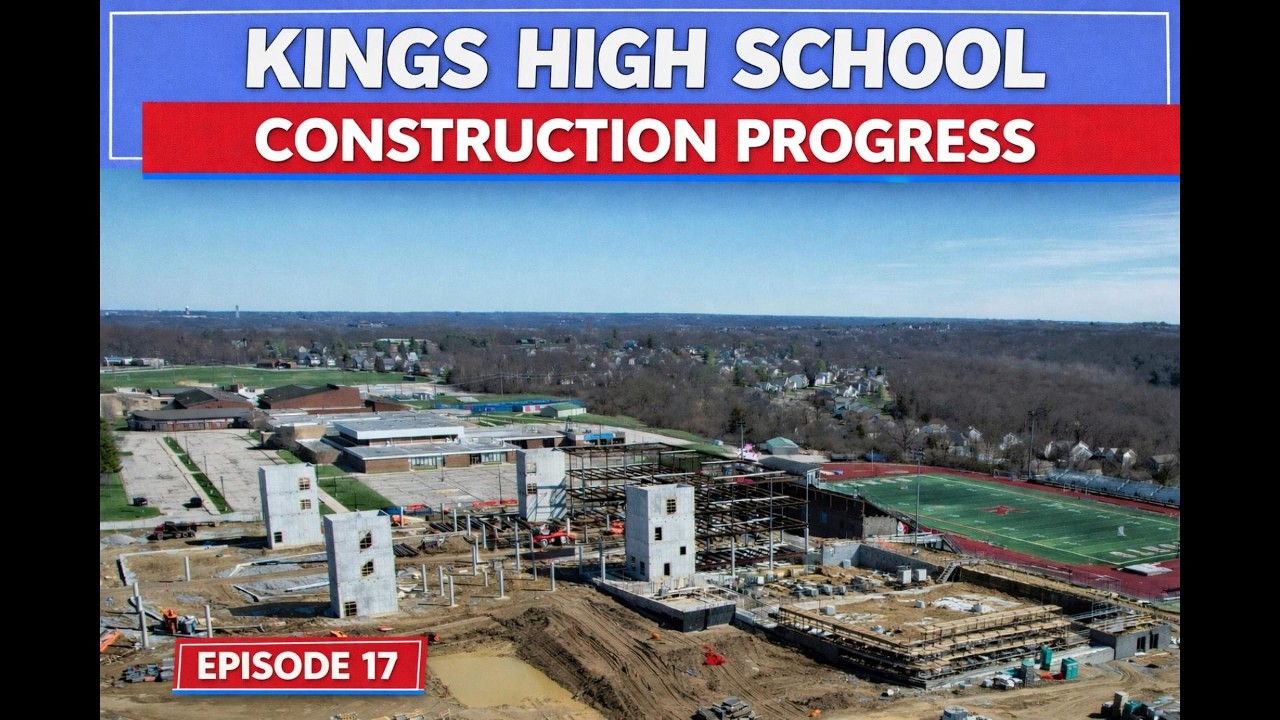 Kings High School Construction Progress Episode 17