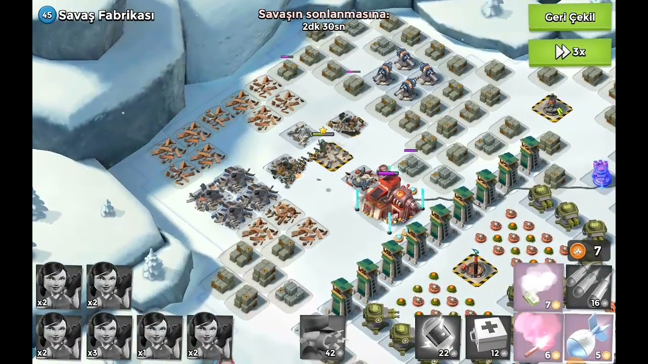 Yüzbaşı Everspark Nasıl Aktif Edilir Savaş Fabrikası 45 Boom Beach