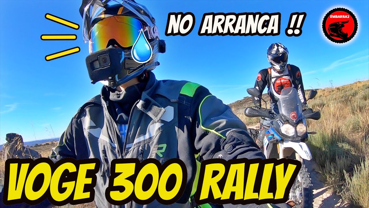 Voge 300 rally:  primeros problemas con la moto